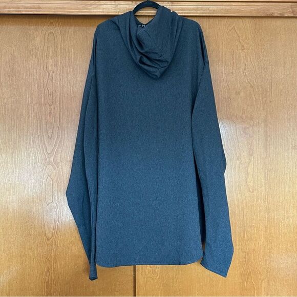 Meem Label Grey Pullover Hoodie Dress One Size - Picture 8 of 11